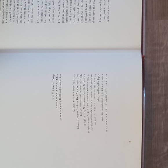 Book l norman rockwell l Coffee table l art l large inserts are beautiful - Picture 6 of 6